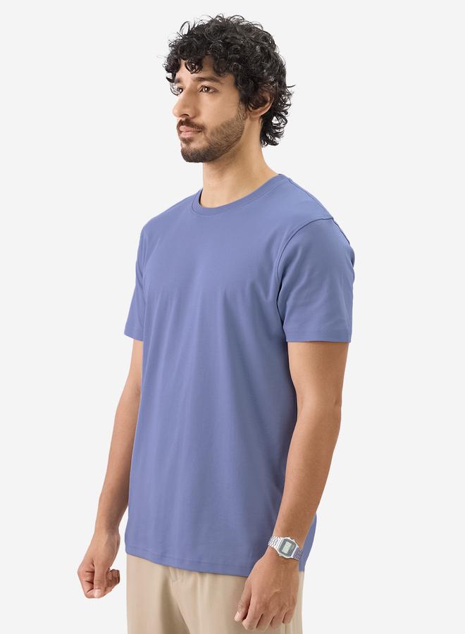 ذا سوليد ستور تيشيرت انترلوك سادة بأكمام قصيرة - Image 3